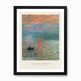 Impression, Sunrise (Special Edition) - Claude Monet Art Print