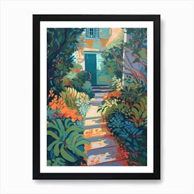 Chanticleer Garden Usa Painting 5 Art Print