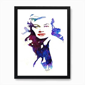 Anita Ekberg Art Print