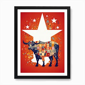 Stardust Cowboys: Texas Pop Art Saga Art Print