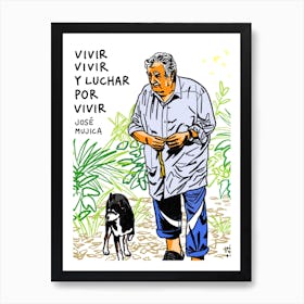 Fight To Live Art Print