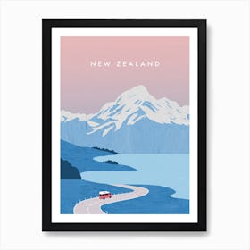 New Zealand Art Print