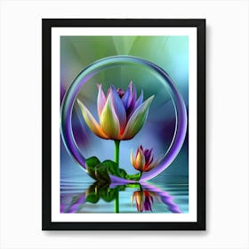 Lotus Flower 157 Art Print