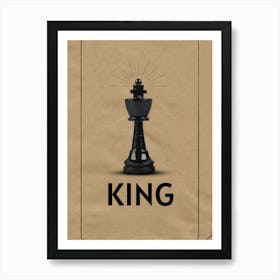King Pieces Art Print
