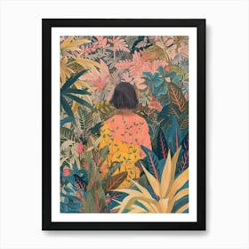 In The Garden Kenrokuen Japan 2 Art Print