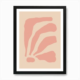 Abstract Leaf Poster