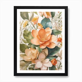 Flowers In A Vase Art Print