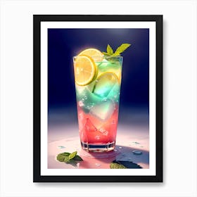 Iced Lemonade 5 Art Print