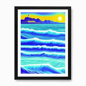 Sunrise Over The Sea Art Print