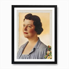 Jane Darwell Retro Collage Movies Art Print