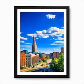 Lansing  Photography Art Print