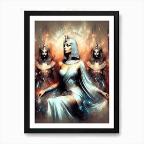 Cleopatra Portrait Artwork 53 Art Print