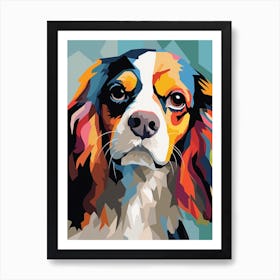 Pop Art Cavalier King 1 Art Print