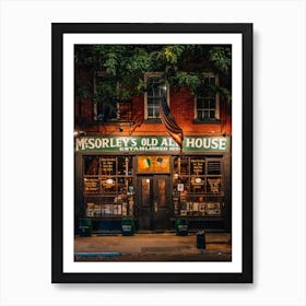 Mcsorleys Old Ale House Art Print