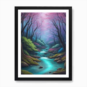 A Magic Forest 1 Art Print