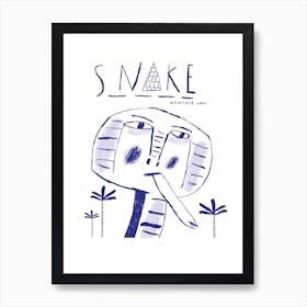 Snake Art Print