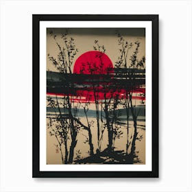 Asian Sunset 1 Art Print