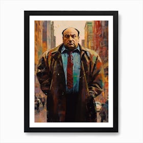 Gangster Art Tony Soprano The Sopranos 7 Art Print