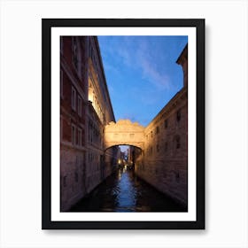 Bridge Of Sighs Venice Art Print