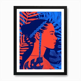 Afro-American Woman 50 Art Print