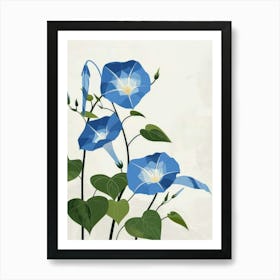 Morning Glory Canvas Print Art Print