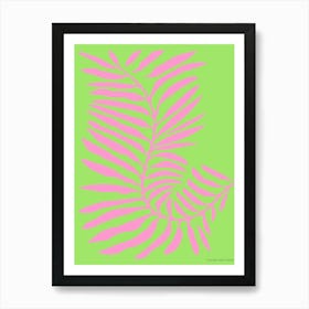 Leaves Green Art Print