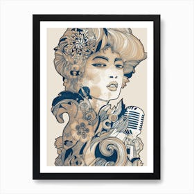 Blues II Art Print