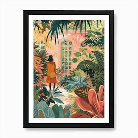 In The Garden Chiswick House Garden Art Print