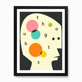 Thoughts Art Print