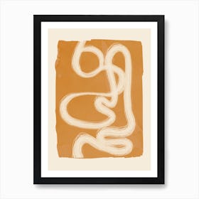 Abstract Line 31 Art Print