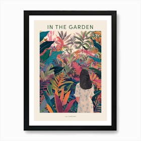 In The Garden Poster Leu Gardens Usa 3 Art Print