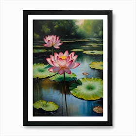 Lotus Art Print