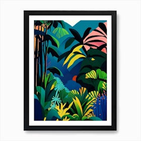 Bwindi Impenetrable National Park Uganda Pop Matisse Art Print