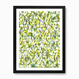 Lizard Scales Abstract Pattern Art Print