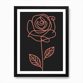 A Rose Art Print