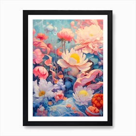 Cyber Garden Art Print