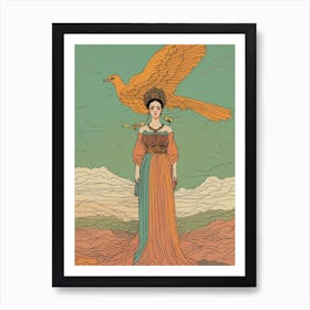 Phoenix Boho 2 Art Print