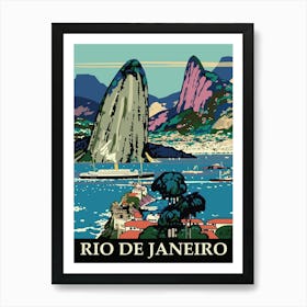 Rio De Janeiro, Brazil Art Print