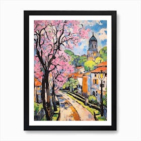 Lucca Italy 3 Fauvist Painting Art Print