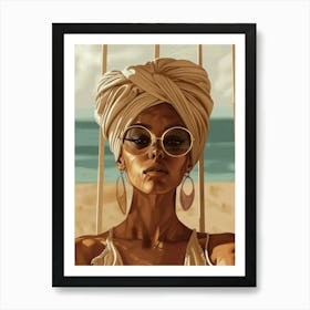 Turban Girl 1 Art Print