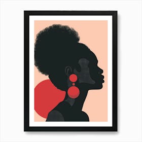 Portrait Of African Woman 25 Art Print