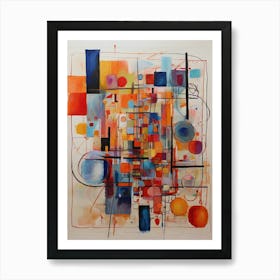 Abstract Painting 3 Art Print