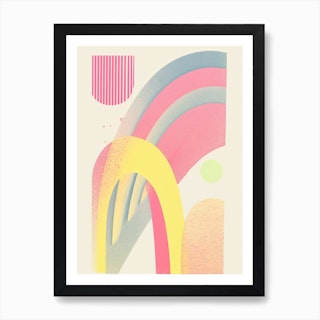 Red X Magenta Mistletoe (Rainbow Friends) | Art Board Print