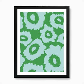 Minted Flower Art Print