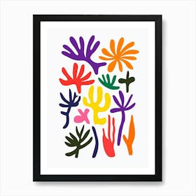 Flora And Fauna Art Print