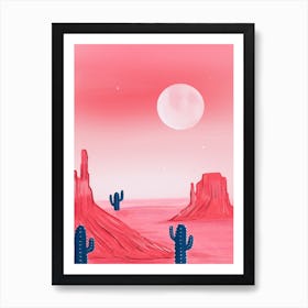 Monument Valley  Art Print