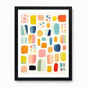 Abstract Watercolor Painting 8 Art Print