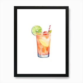 Cocktail. Las Vegas Art Print