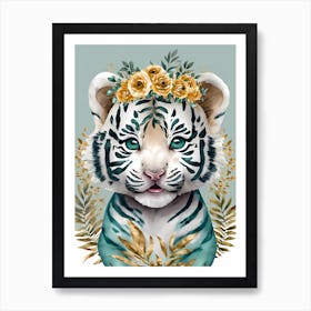 Baby Tiger (7) Art Print