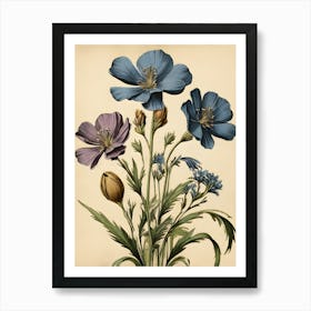 Botanical Elegance Art Print